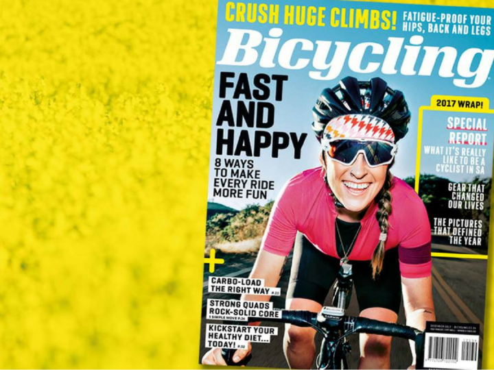 Believ featured in Bicycling Magazine