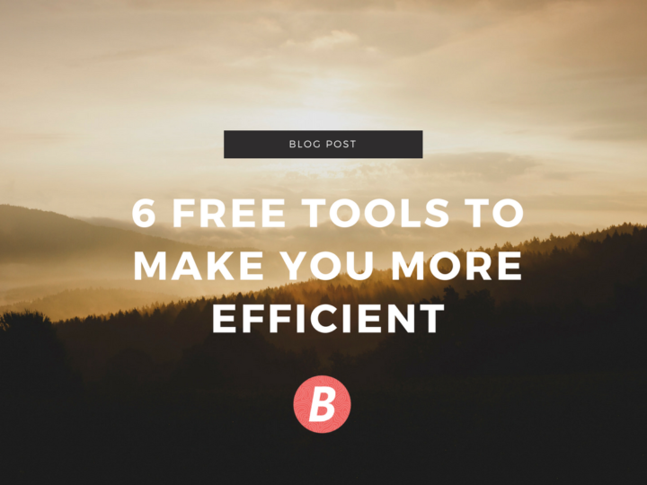 6 free marketing tools to make you more efficient.